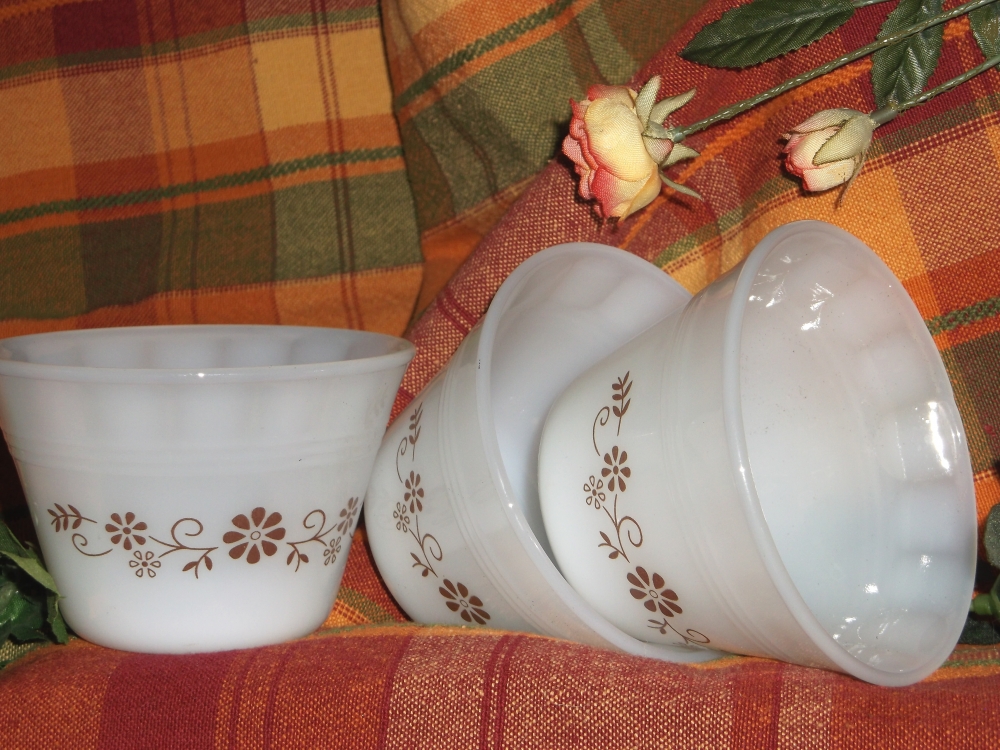 Custard Cups Set (4) MidCentury Classics Free Shipping! www.home