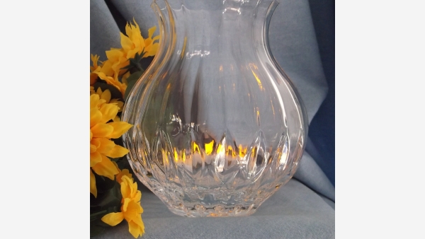 Cut-Crystal Urn-Shaped Vase - Free Shipping!