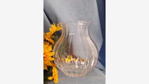 Cut-Crystal Urn-Shaped Vase - Free Shipping!
