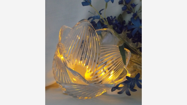 Weighty and Generous-Sized Crystal Tulip Hurricane