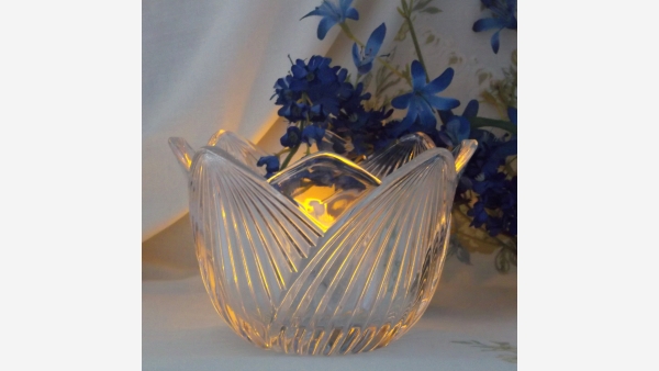 Weighty and Generous-Sized Crystal Tulip Hurricane