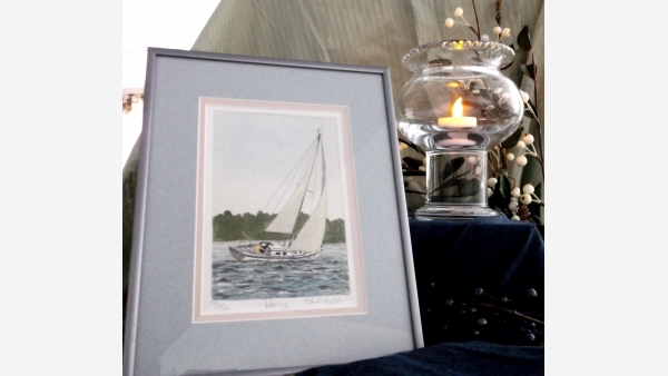 home-treasures.com - Signed/Numbered Print - Racing Yacht