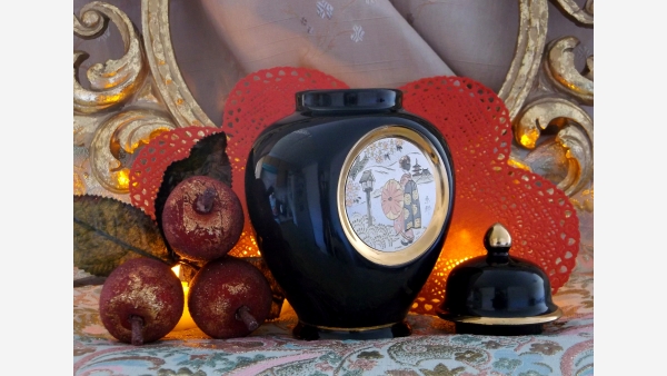 home-treasures.com - "Chokin" Ginger Jar Collectible - A Fine Gift Choice!
