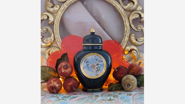 home-treasures.com - "Chokin" Ginger Jar Collectible - A Fine Gift Choice!