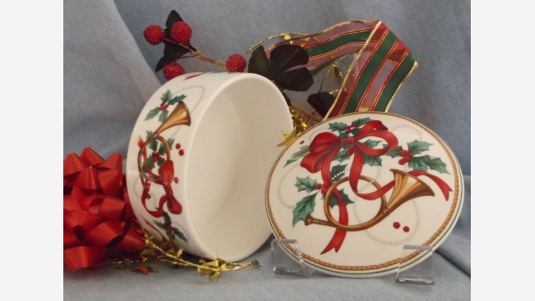 MIKASA "Maxima Jubilation" Porcelain Candy Dish - Free Shipping!