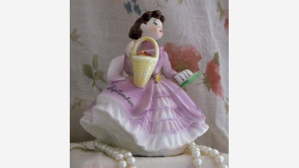 home-treasures.com - "September" Porcelain Figurine - Free Shipping!