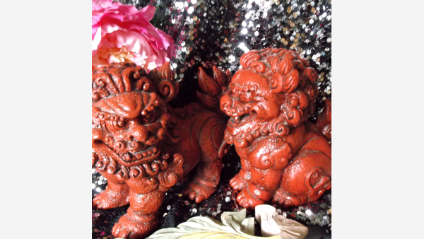 home-treasures.com - Vintage Fu Lions - Pair - Free Shipping!