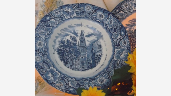 Staffordshire Soup Bowls - Set of Two - Free Shipping!