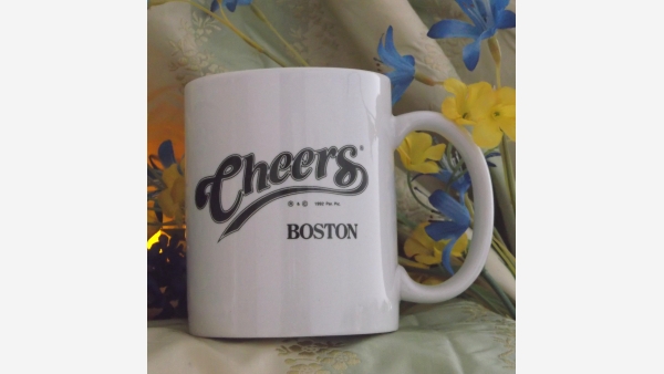 Pair Collectible Coffee Mugs - Royal Doulton and "Cheers" - Free Shipping!