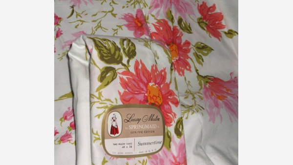 Vintage Pillowcases by SpringMaid - In New Condition - Free Shipping!