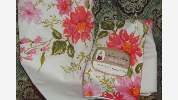 Vintage Pillowcases by SpringMaid - In New Condition - Free Shipping!