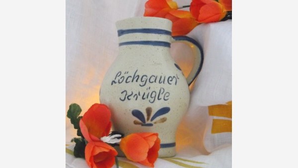 German Handcrafted Stoneware Ewer - A Fine Gift! - Free Shipping!