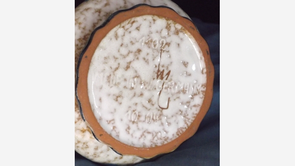 Vintage Glazed Pottery - Made in Germany