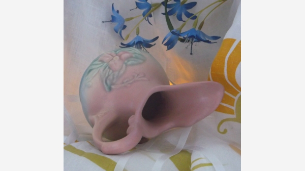 Vtg. HULL Art Pottery Ewer in Wildflower Design - A Fine Gift! - Free Shipping!