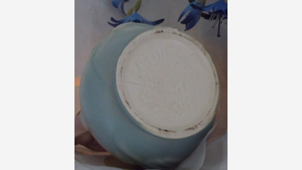 Vtg. HULL Art Pottery Ewer in Wildflower Design - A Fine Gift! - Free Shipping!
