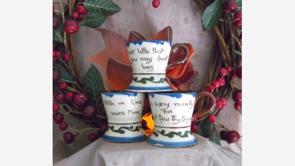 home-treasures.com - English Torquay Ware - Set of 3 - Free Shipping!