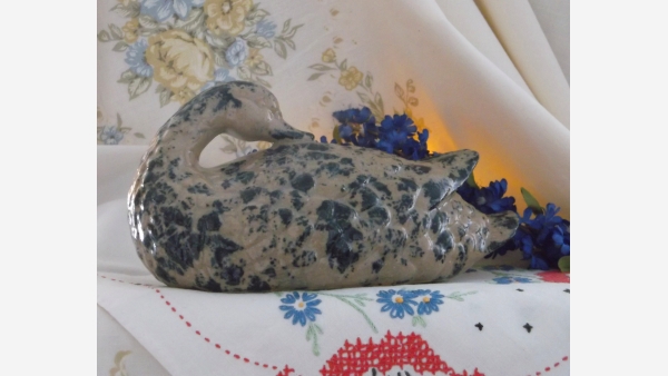Cottage-Style Goose Figurine - Free Shipping!