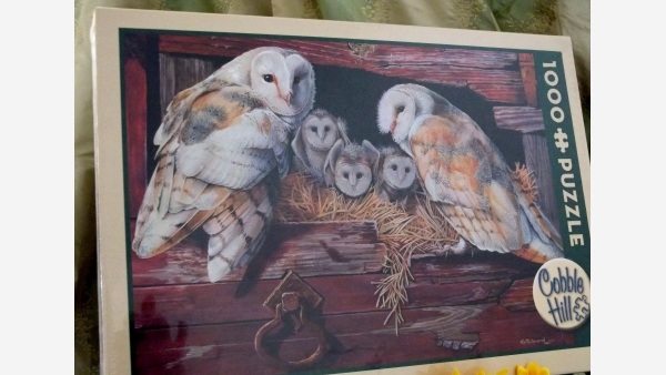 home-treasures.com - New Puzzle - Barn Owls - Free Shipping!