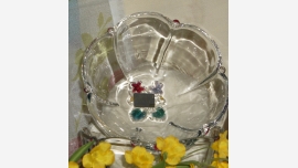 Mikasa Glass Dessert Bowls - Set of Four - Free Shipping!