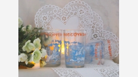 Looney-Tunes Vintage Juice Tumblers - Set of Four