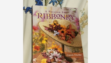 Ribbonry Craft Book - Lovely and Colorful! - Free Shipping!