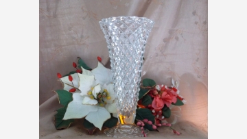 Glittering Vase -- A Vintage Treasure -- Free Shipping!