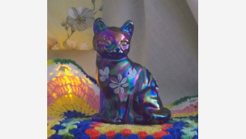 Fenton Artisan Glass Figurine