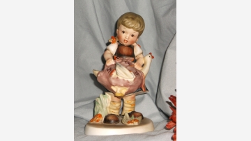 Napco Vtg. Figurine - "Parting Friends" - Free Shipping!
