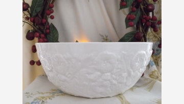 Spode Compote - Embossed Floral Design - Free Shipping!