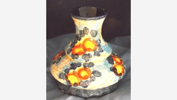 Rare "Fat Lava" Studio Pottery - West Germany - Free Shipping!
